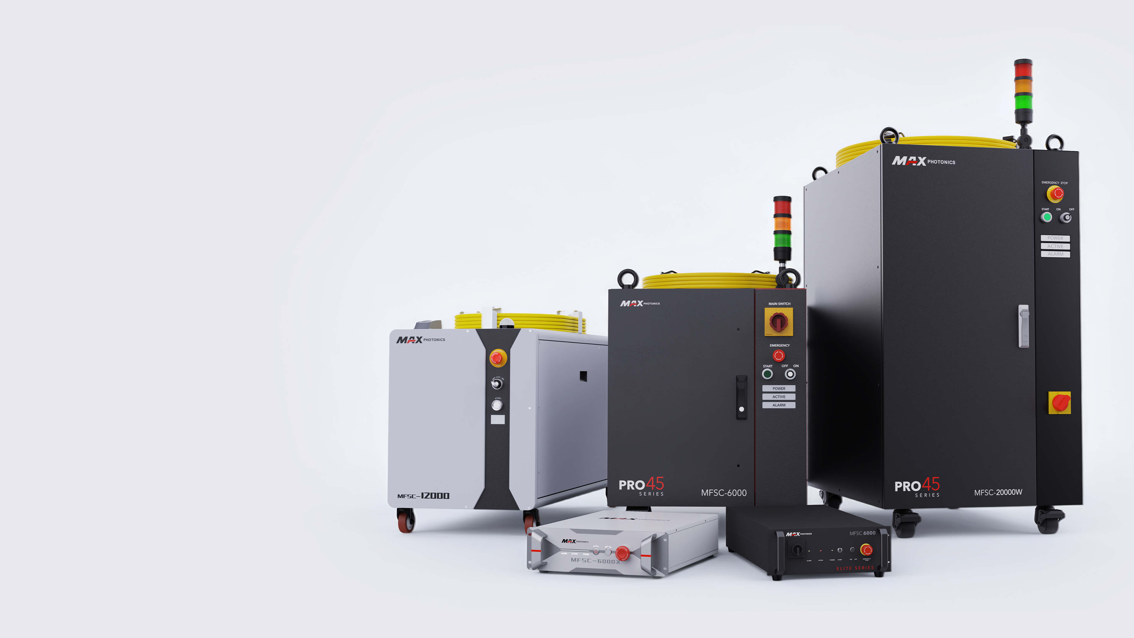 Maxphotonics Product Group Shot